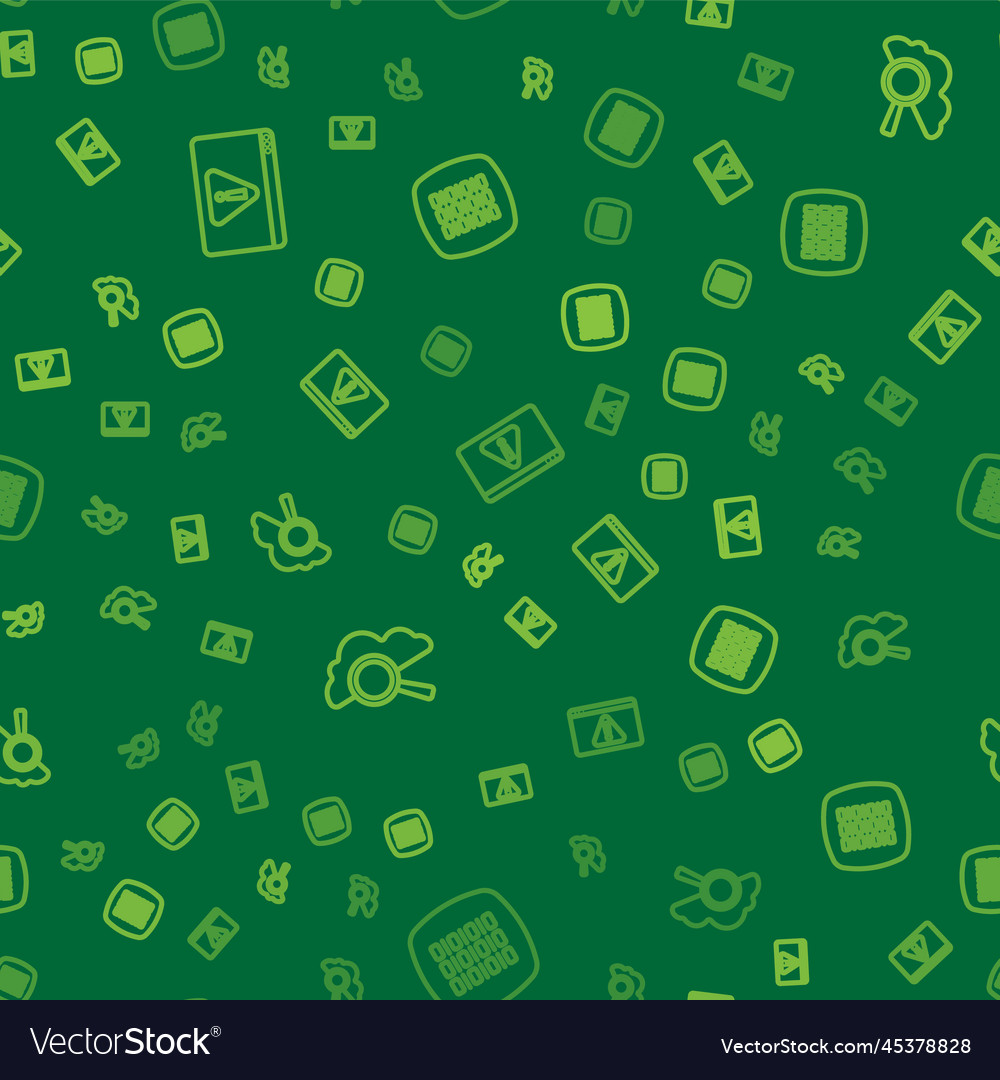 Set line browser with exclamation mark search vector image Set line browser with exclamation mark search