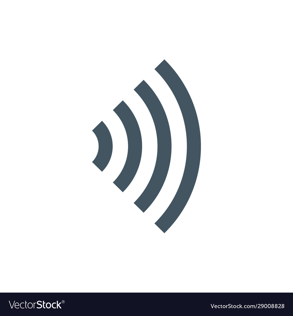 Wifi sound signal connection radio wave