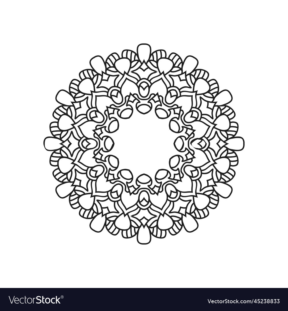 Mandala pattern design background