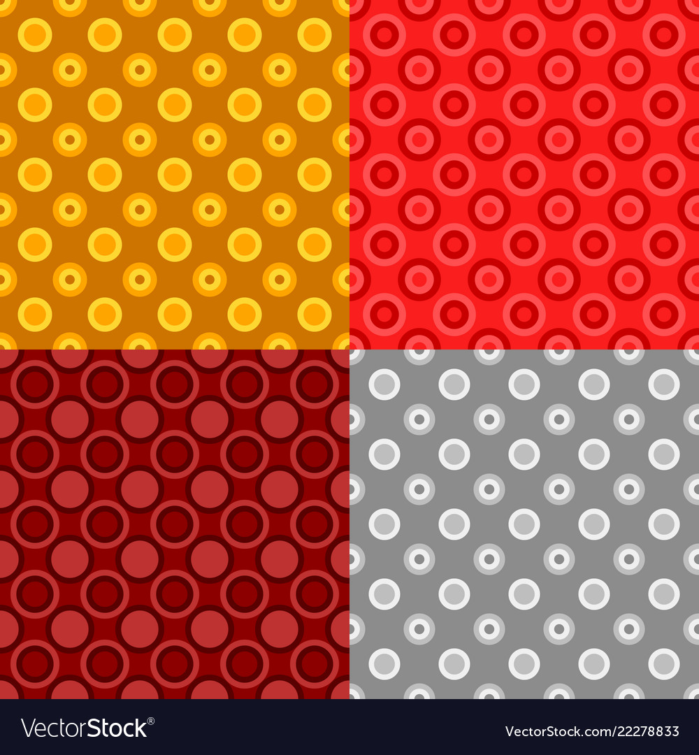 Seamless geometric circle pattern background