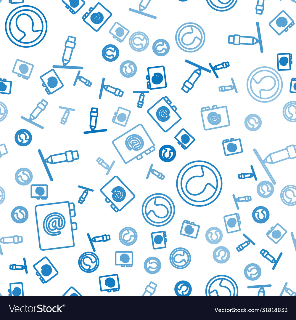 Set line address book create account screen vector image Set line address book create account screen