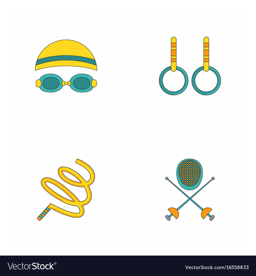 Set of olympic game design