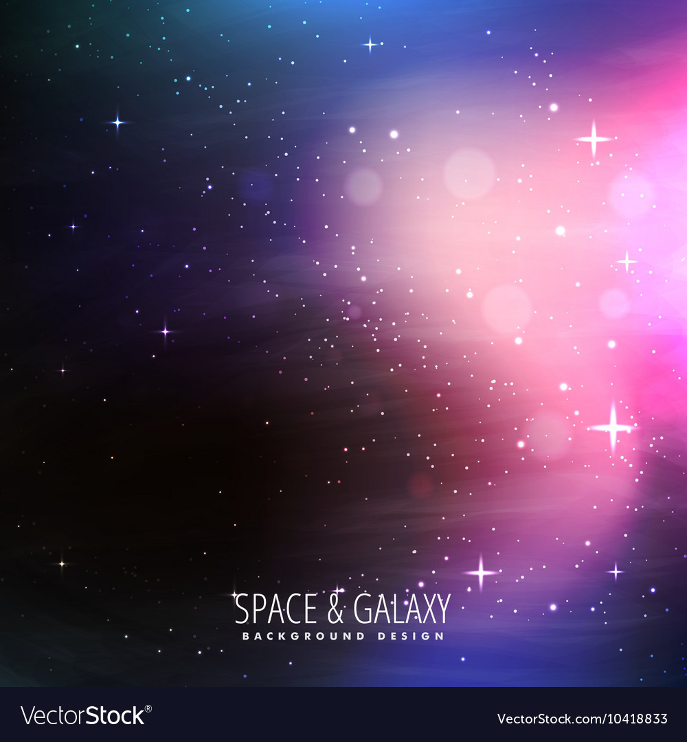 Stars filled universe background