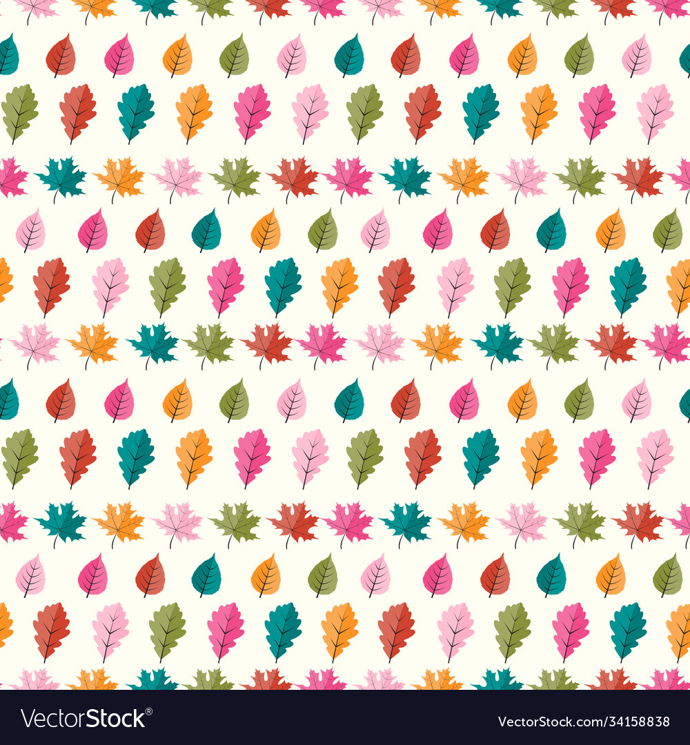 Autumn Leaf Seamless Pattern