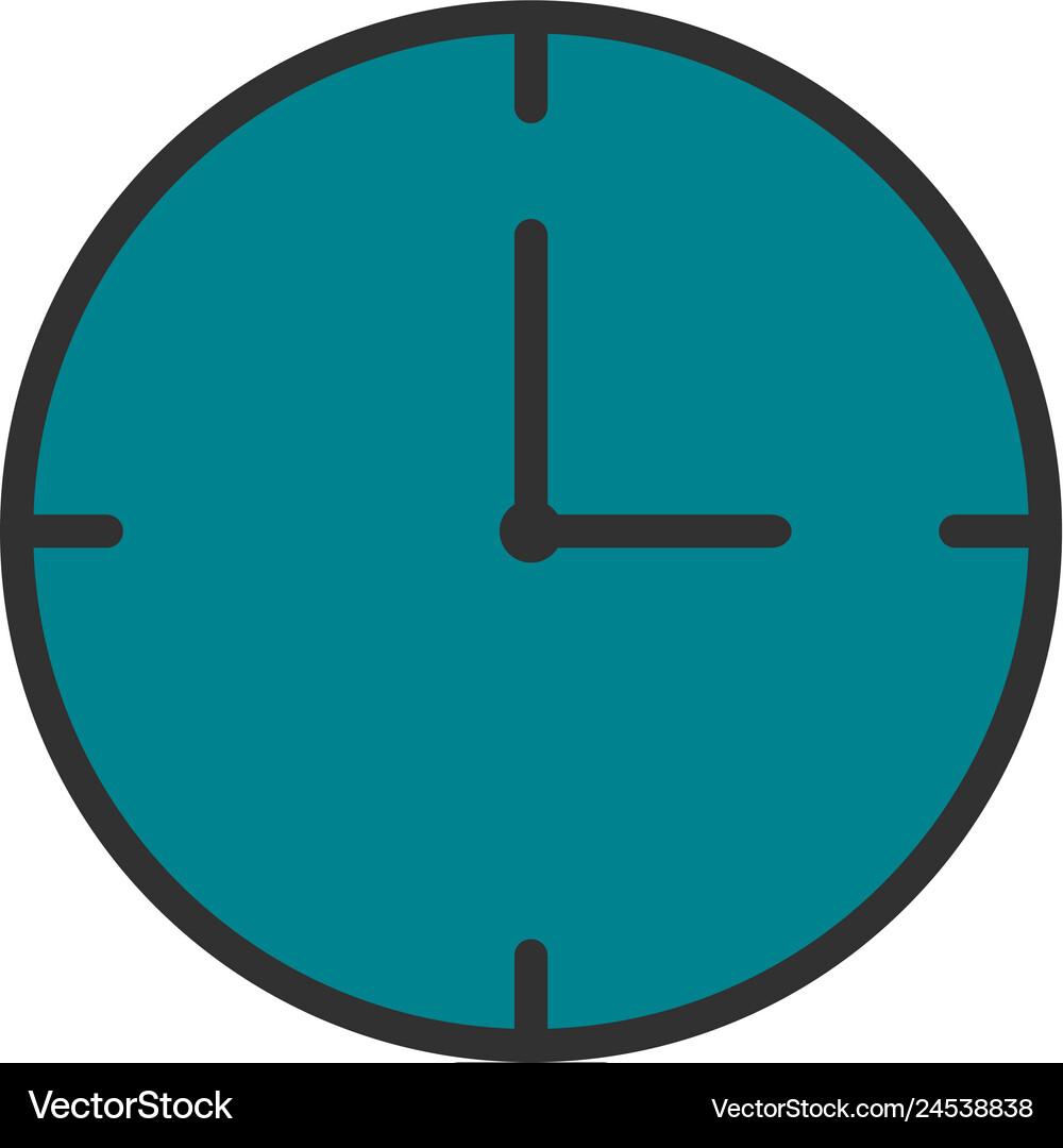 Clock icon Royalty Free Vector Image - VectorStock