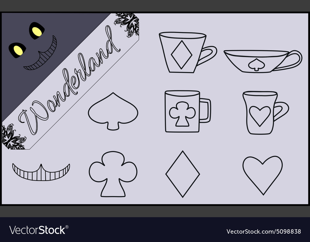 Set of flat line isolated objects from alice