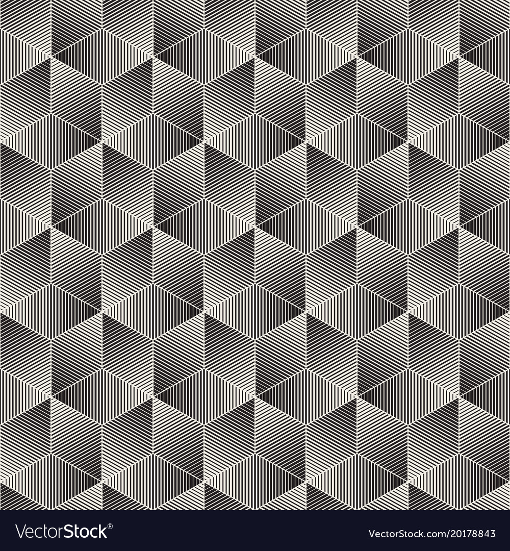 Modern Geometric Lattice Pattern