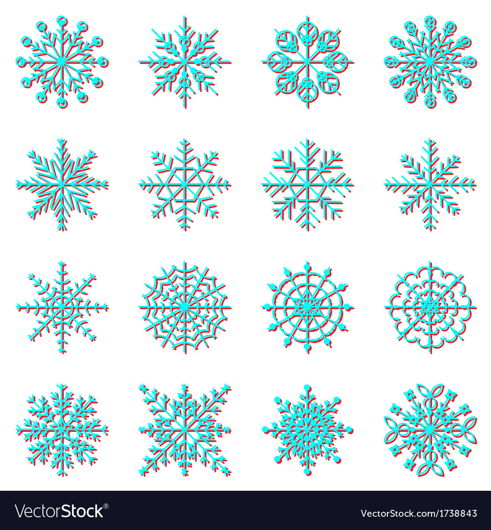 Snowflake Icon Set
