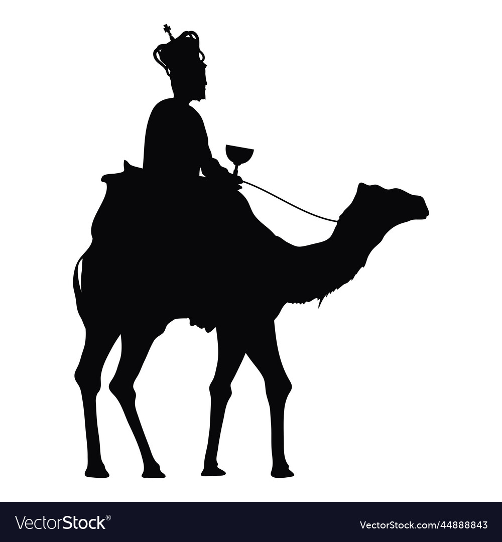 Three Wise Men Riding a Camel