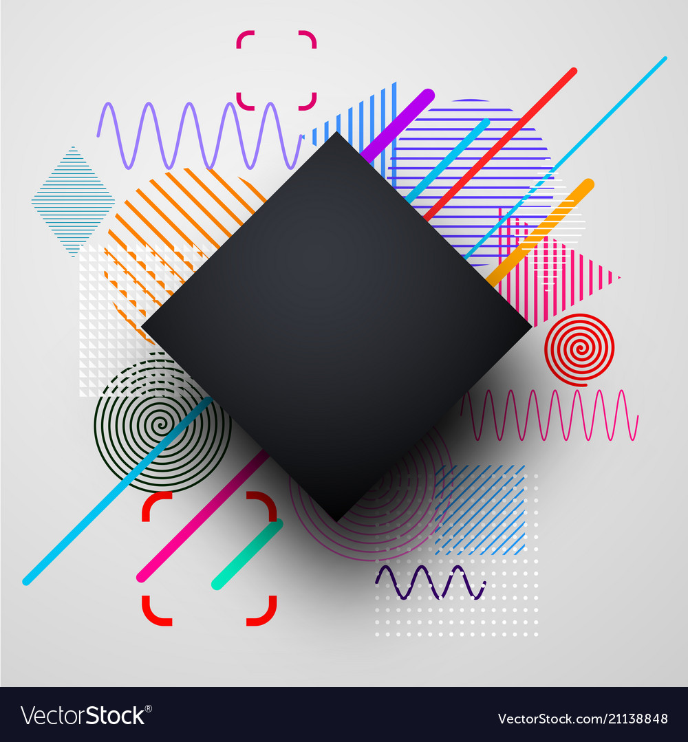 Background with abstract colorful pattern vector image Background with abstract colorful pattern