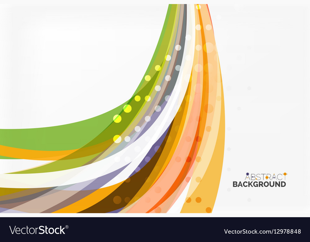 Flowing abstract background Royalty Free Vector Image