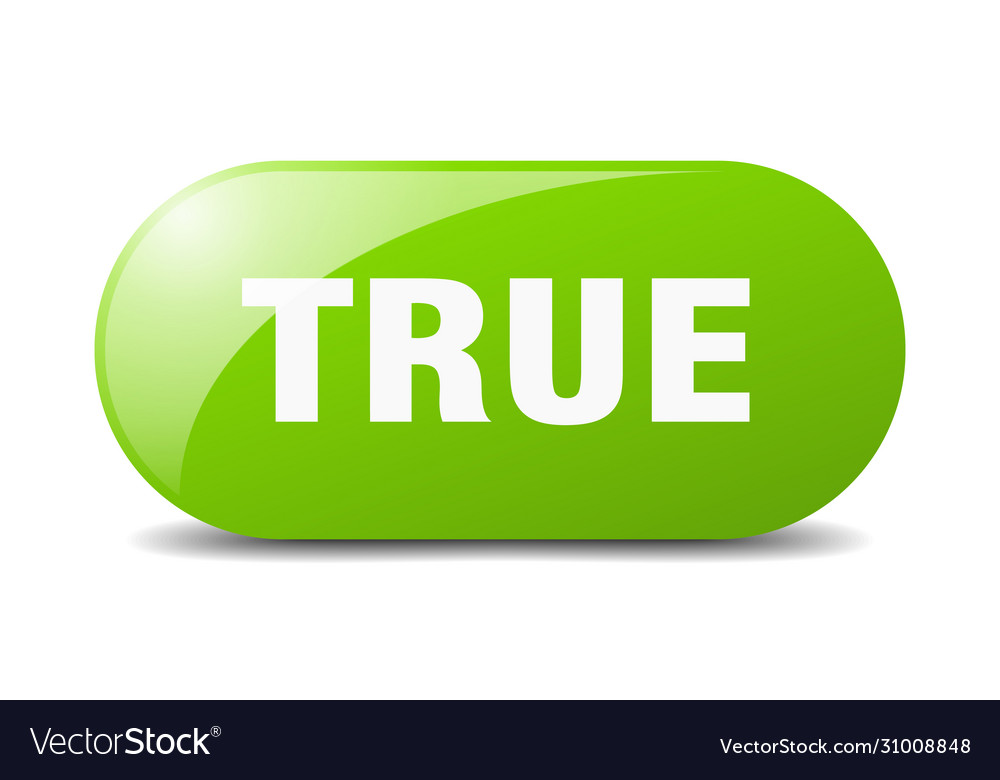 True button sign key push