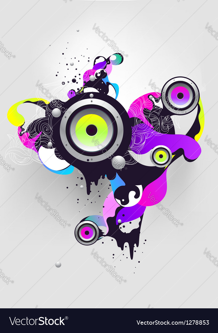 Abstract music background