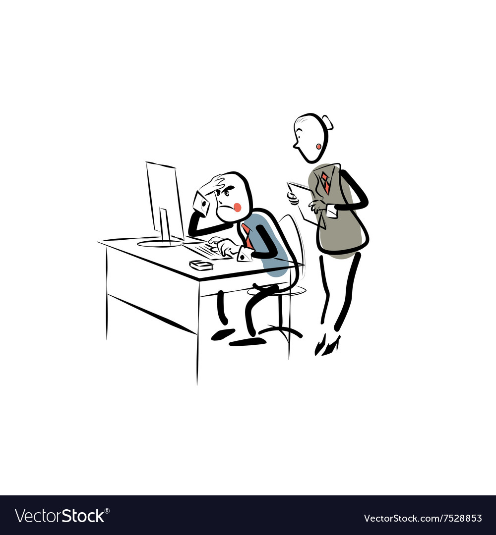 Hard computer work