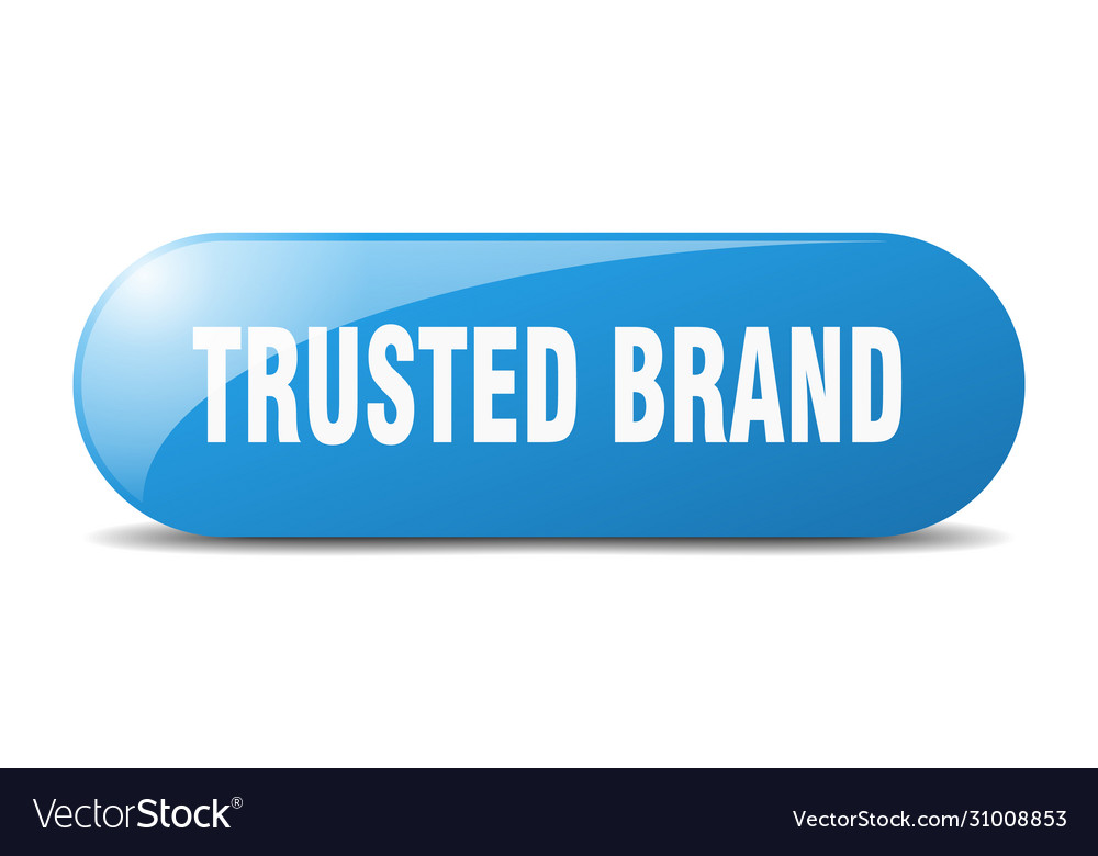 Trusted brand button sign key push