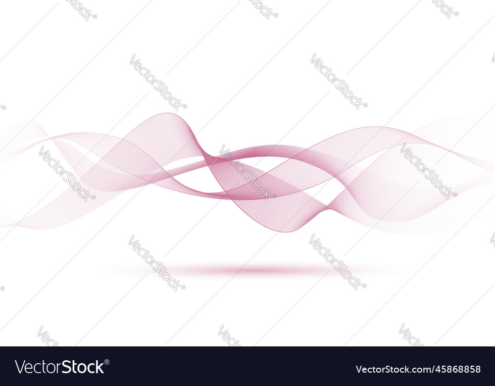 Elegant smooth wavy lines background