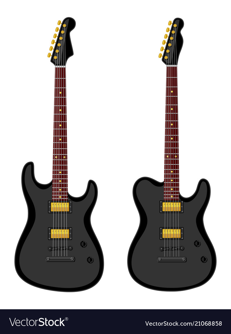 Modern electric guitars