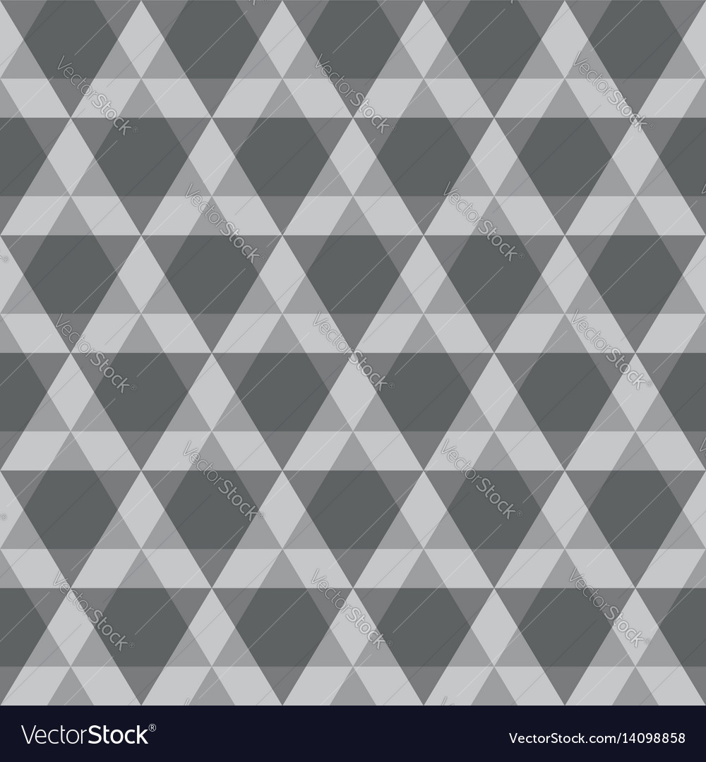 Triangular geometric seamless pattern