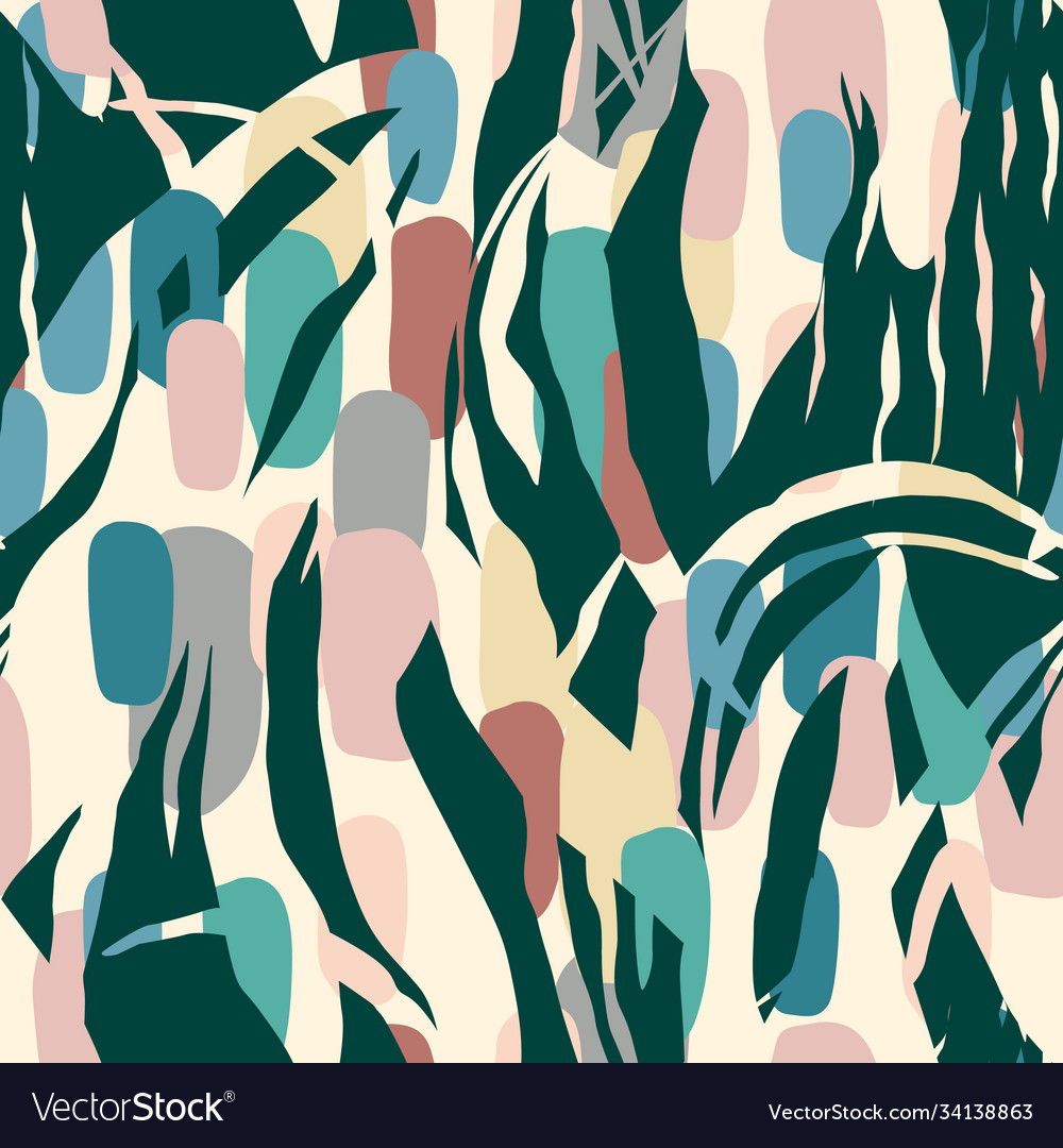 Abstract Leaf Pattern