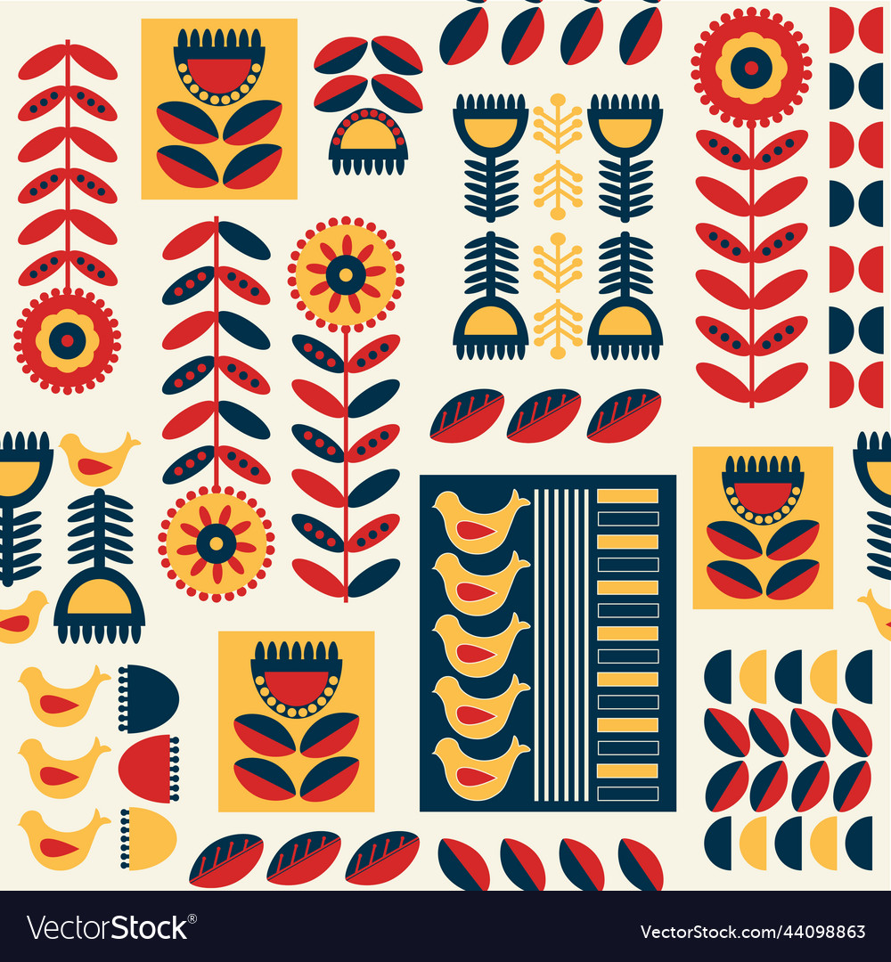 Scandinavian Pattern - Nordic Style