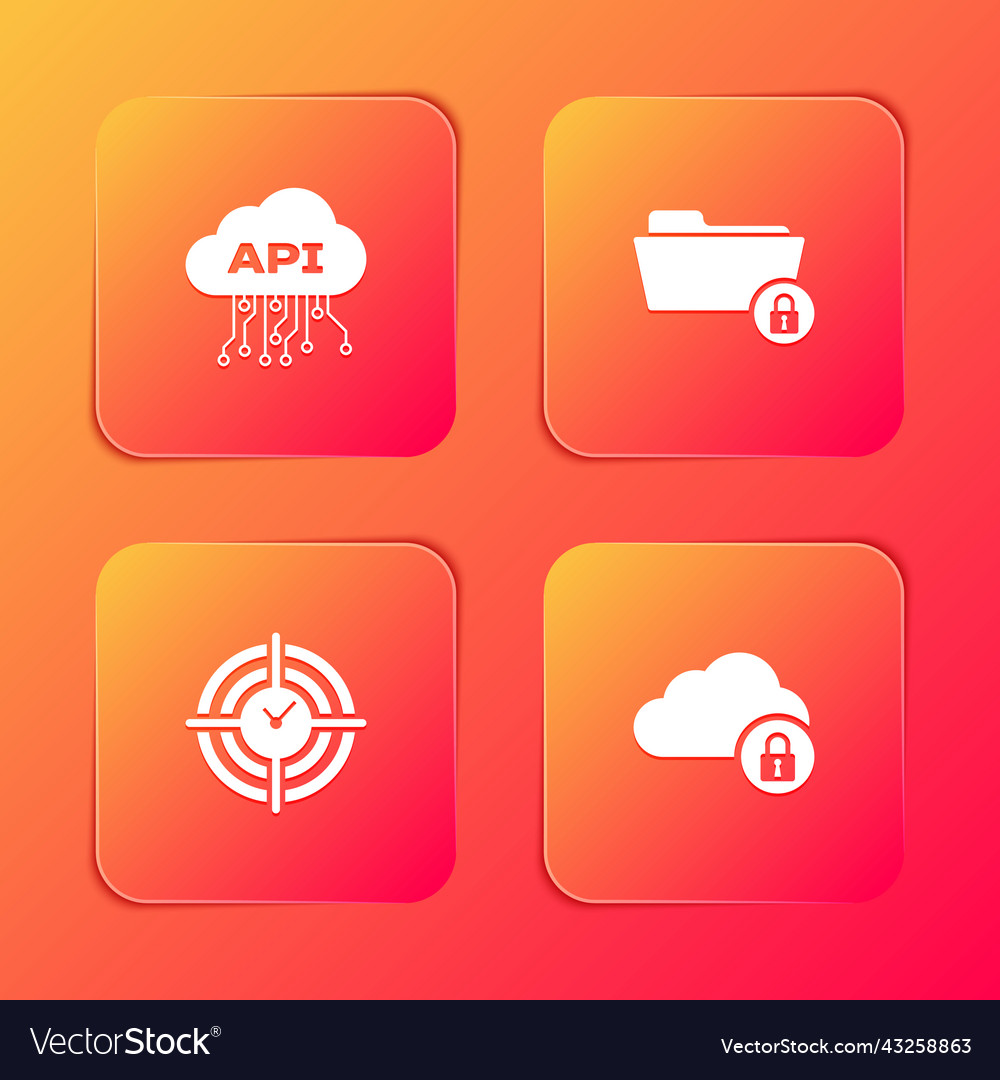 Set cloud api interface folder and lock time