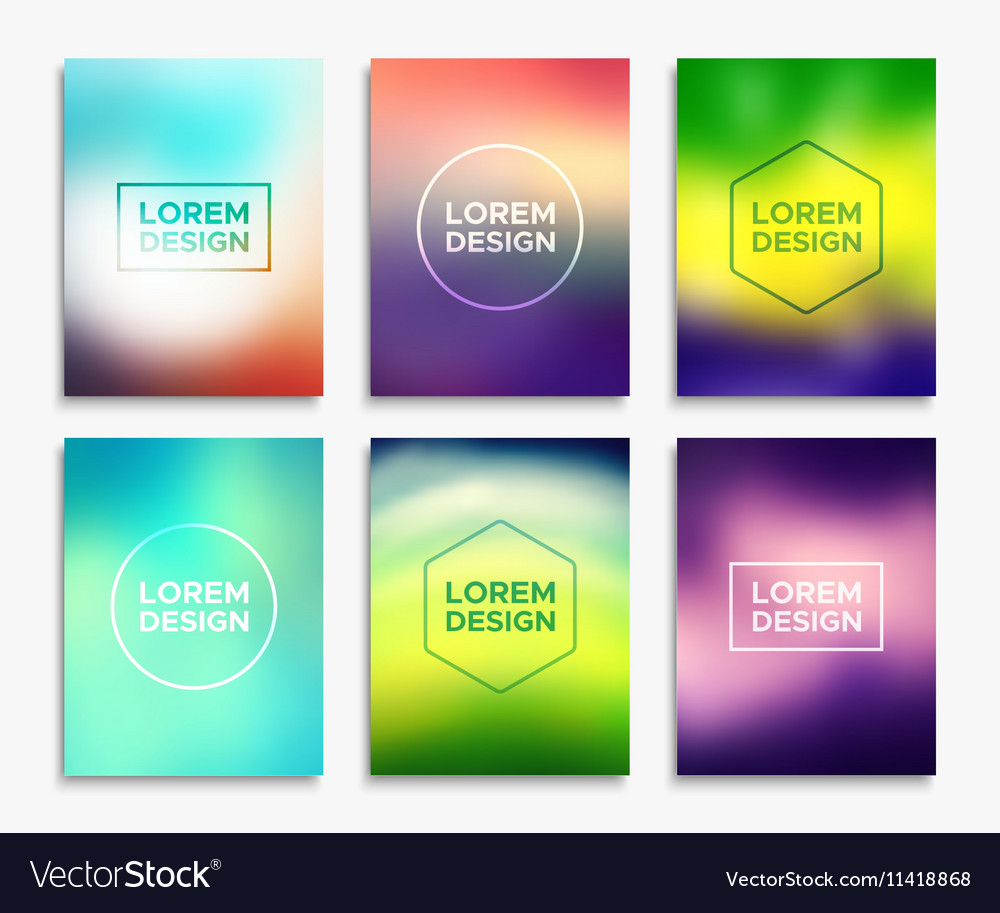 brochure flyer layouts in a4 size banners vector image size flyer