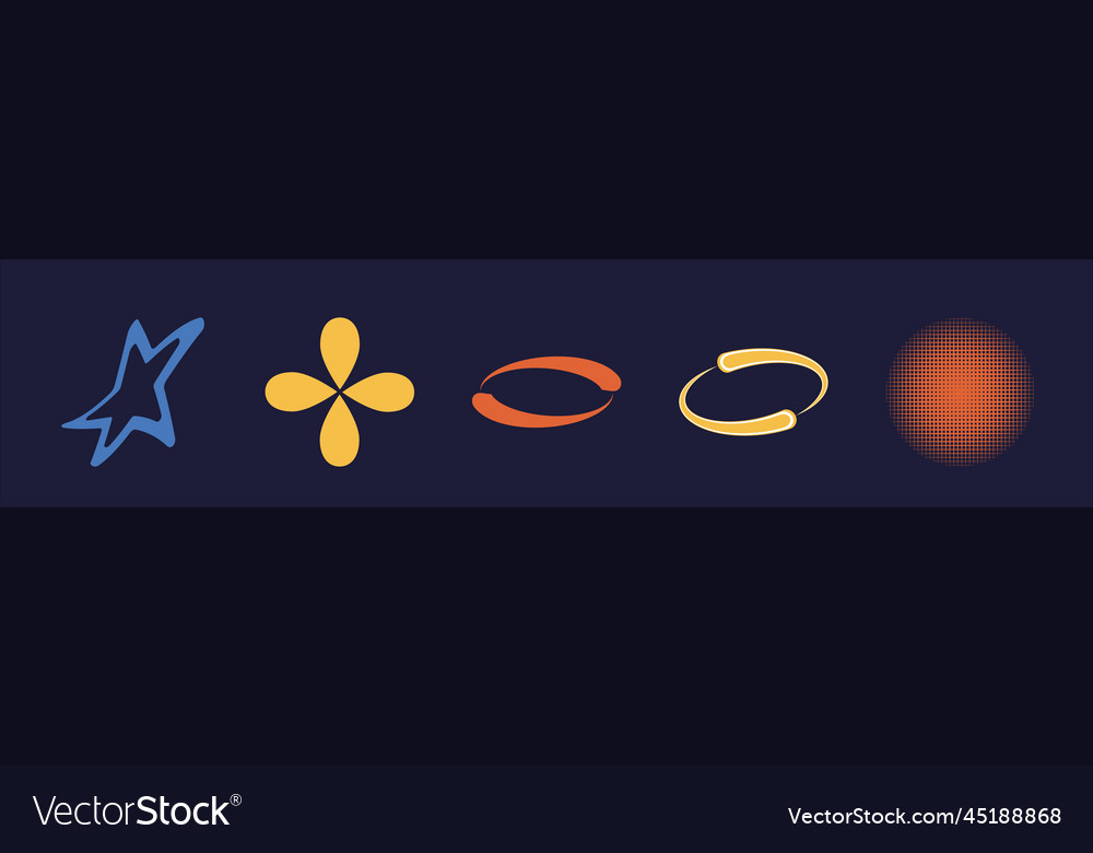 Collection of y2k elements large set retro