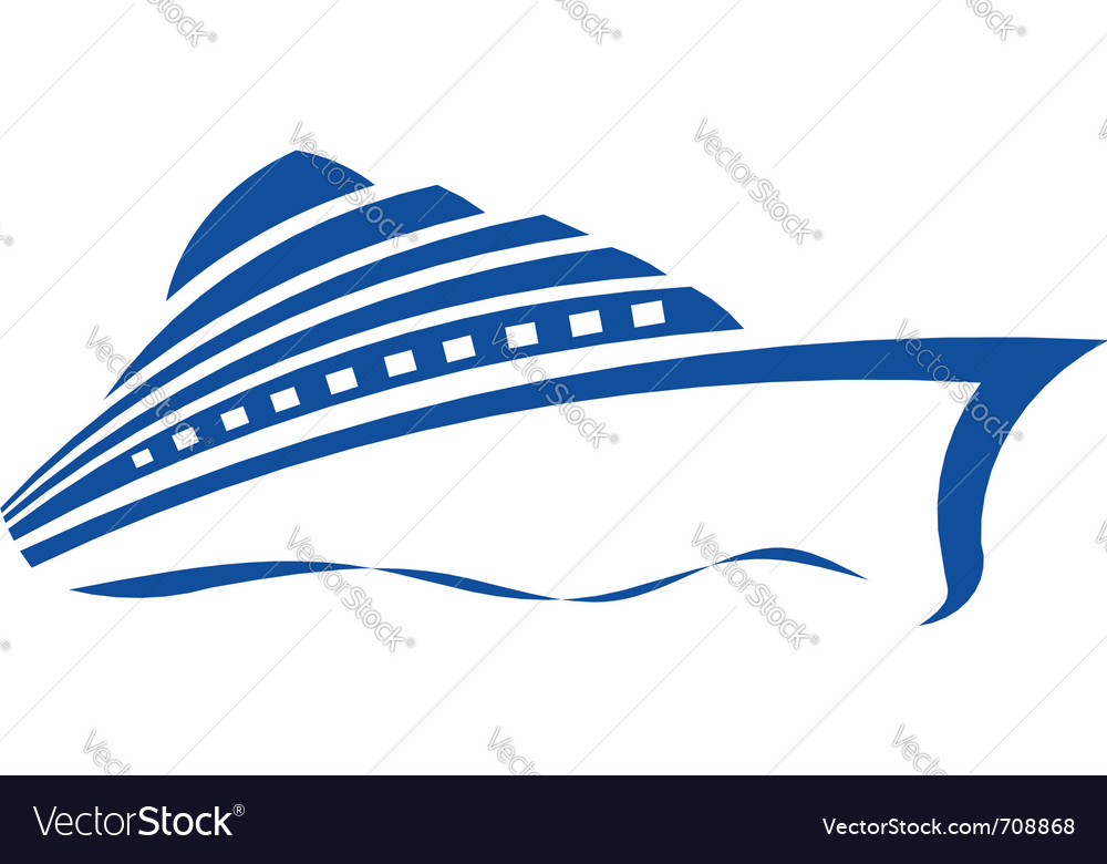 Cruise Royalty Free Vector Image - VectorStock