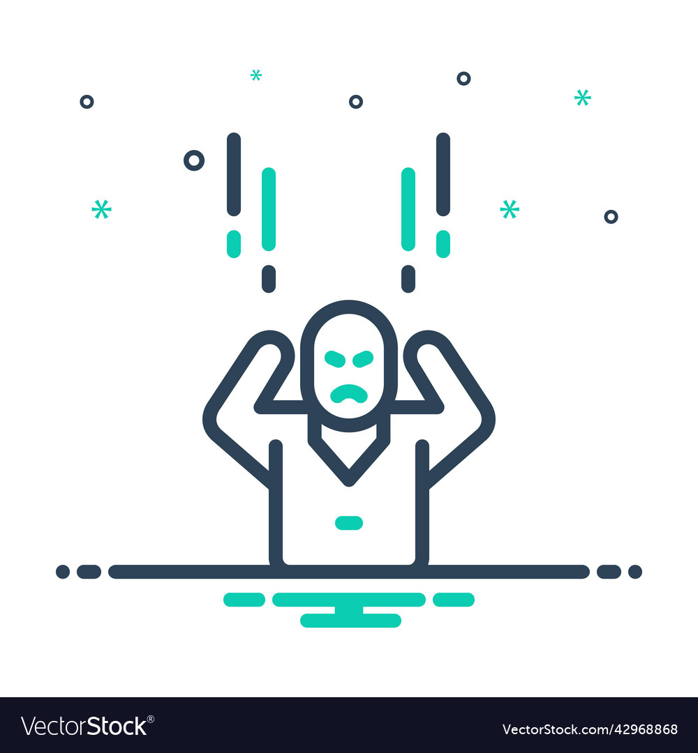 Panic Royalty Free Vector Image Vectorstock Panic Royalty Free Vector Image Vectorstock