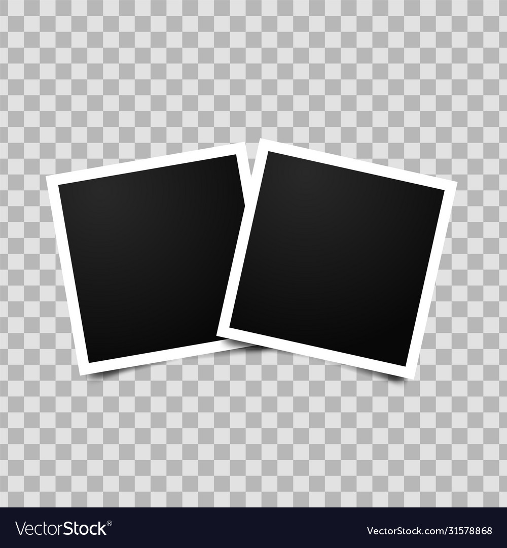 Two Empty Photo Frames