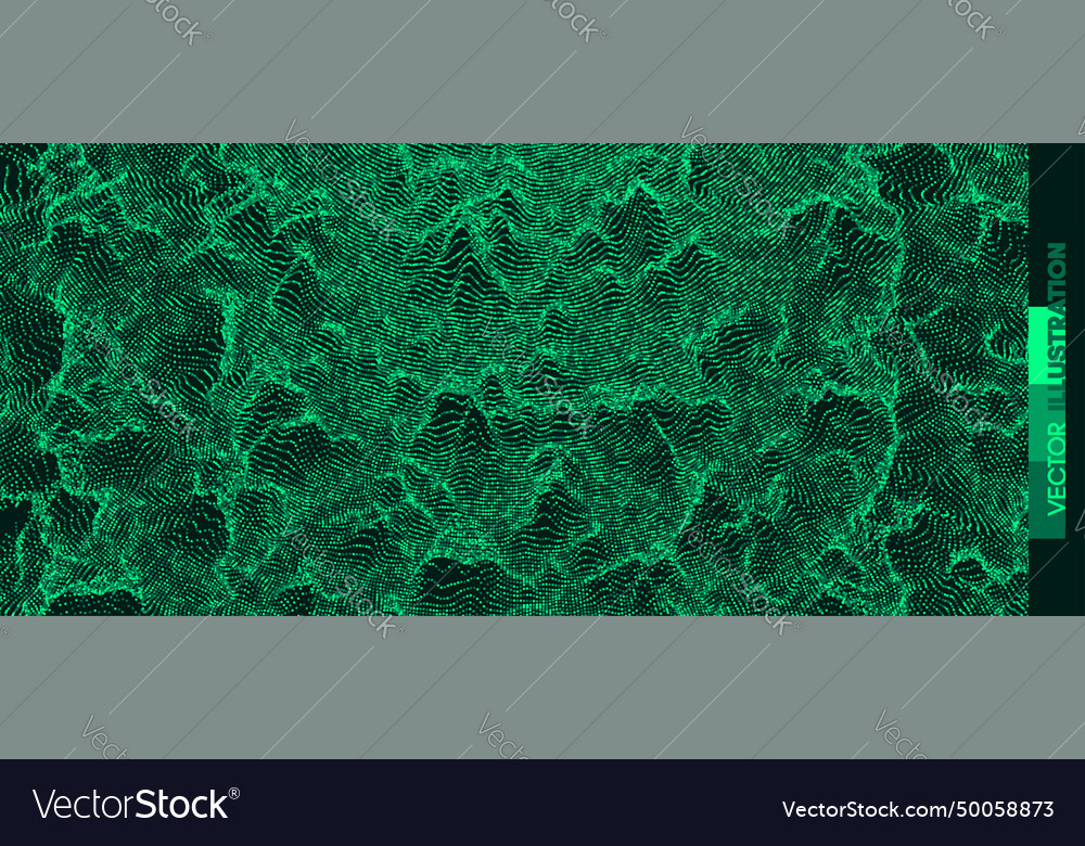 Abstract Particle Network Background