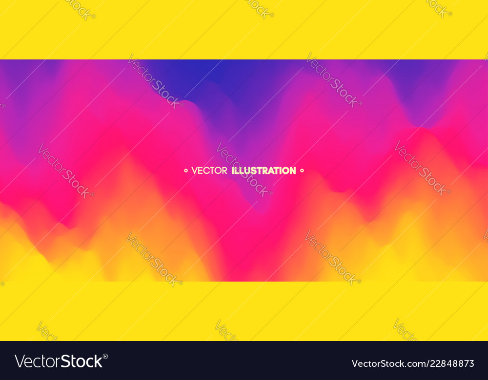 Abstract wavy background with dynamic effect