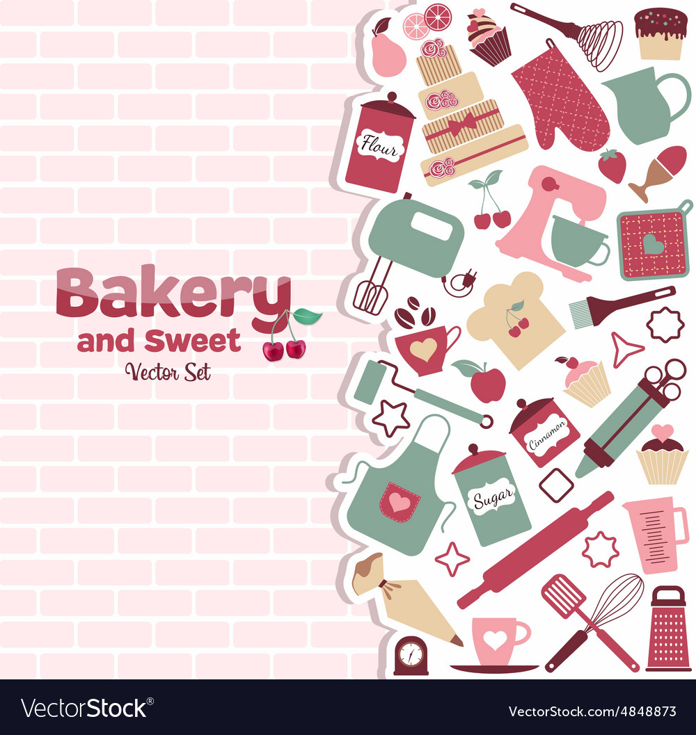 Bakery and sweets abstract