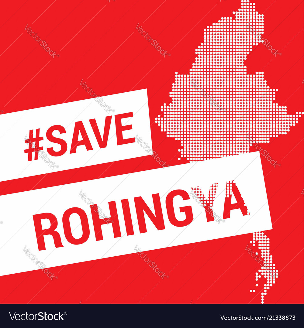 Save rohingya poster