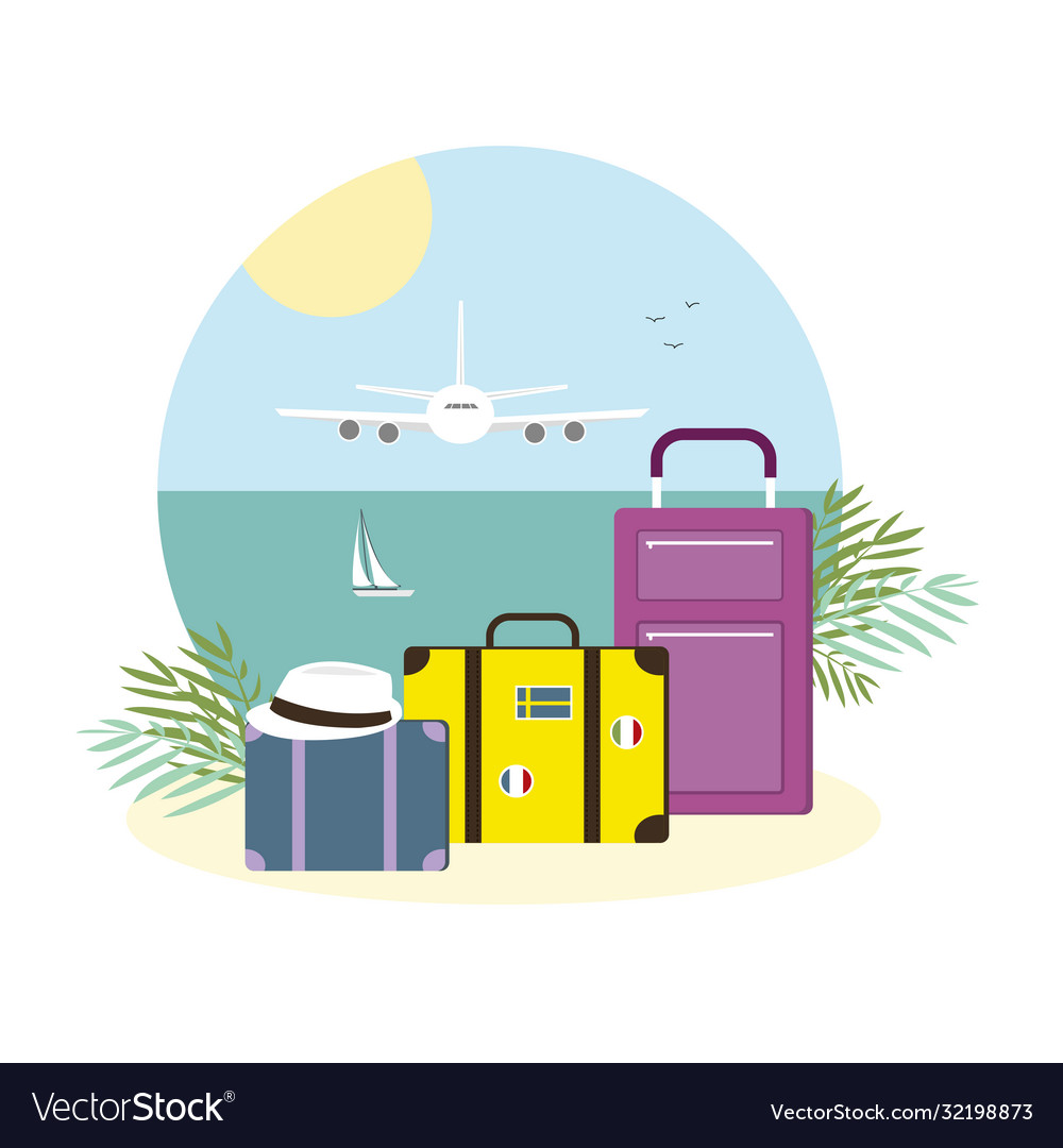 Vacation travelling concept