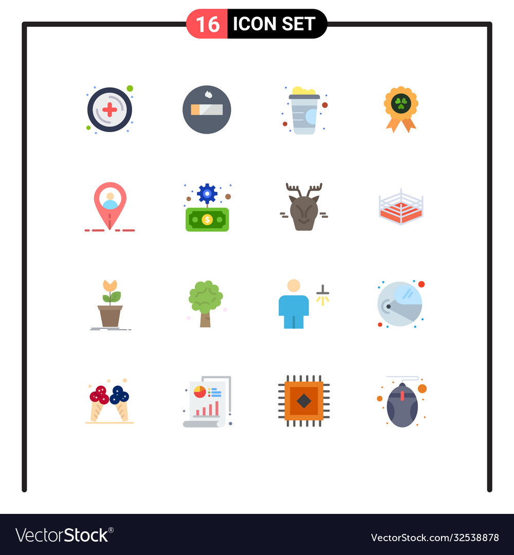 16 creative icons modern signs and symbols