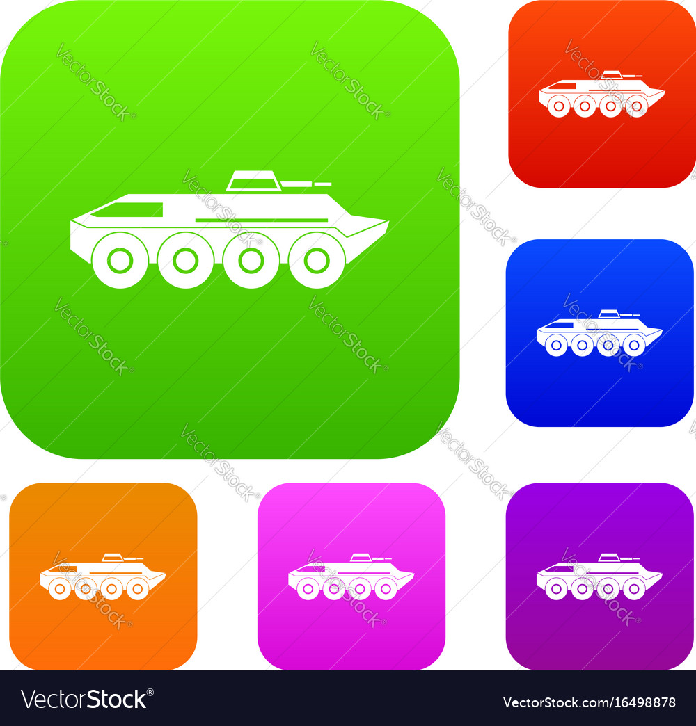 Armored personnel carrier set collection