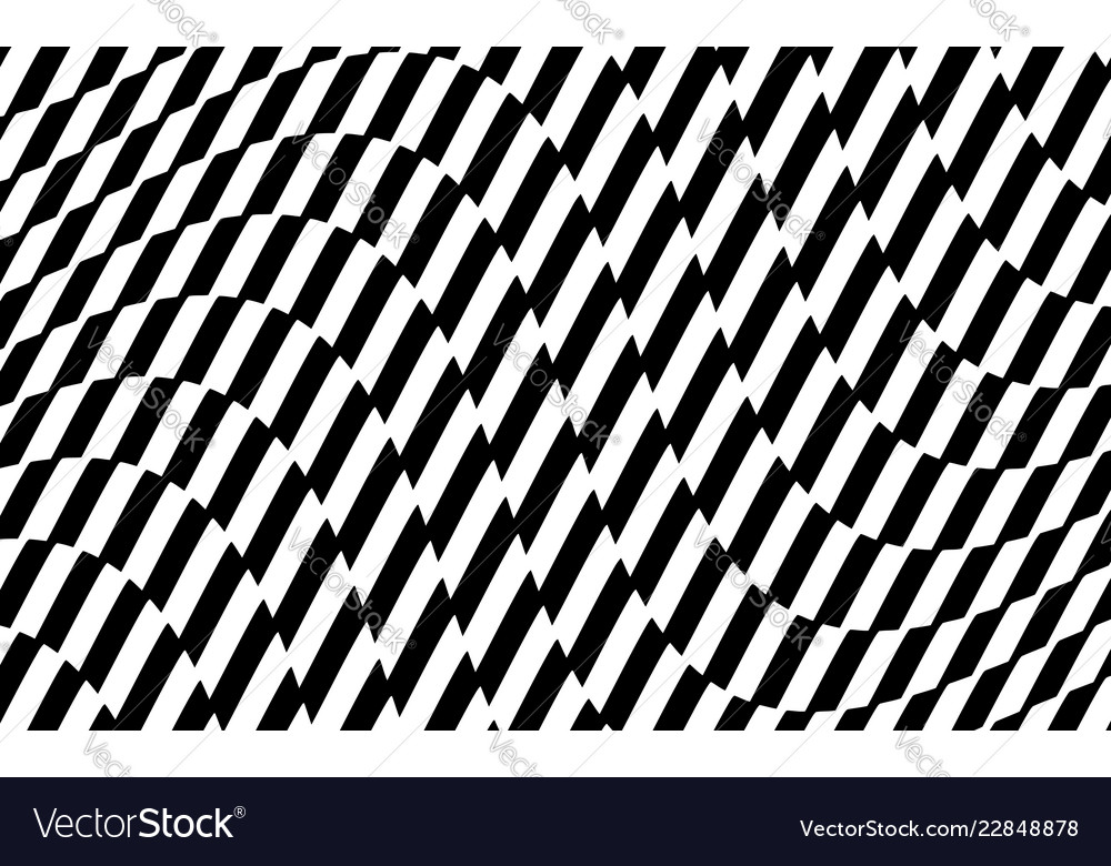 Black white design pattern optical