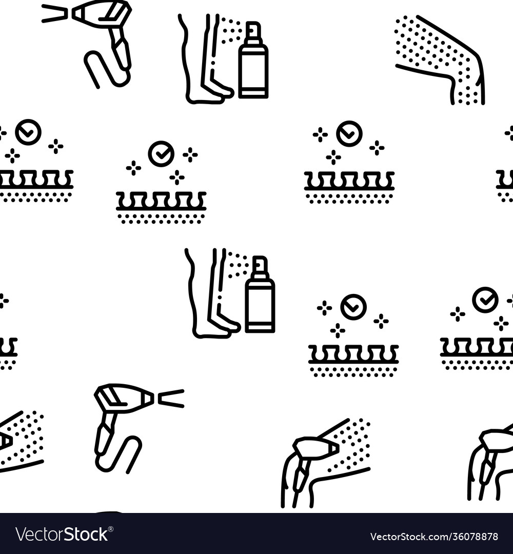 Depilation procedure seamless pattern Vector Image Depilation procedure seamless pattern