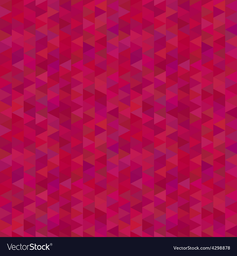 Seamless pattern with triangles