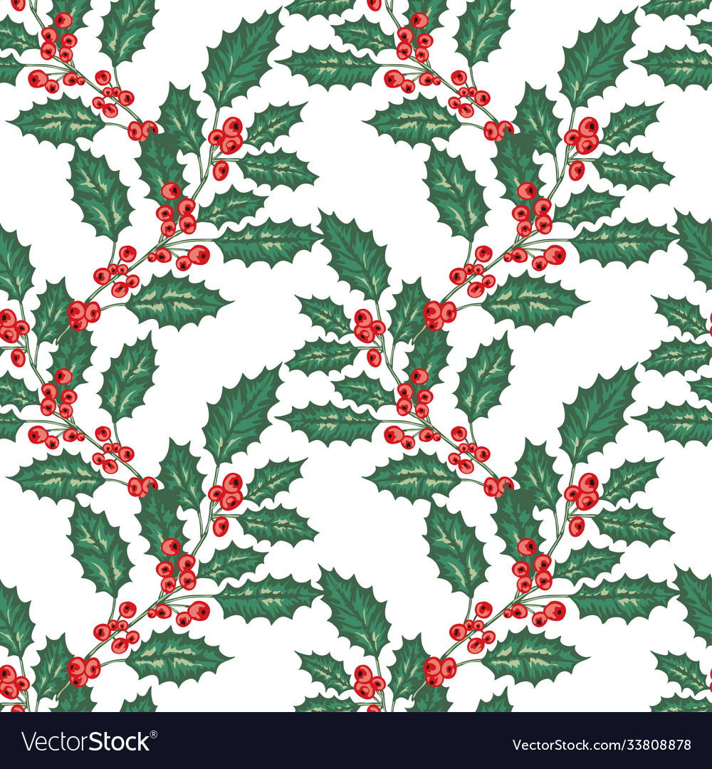 Winter seamless pattern