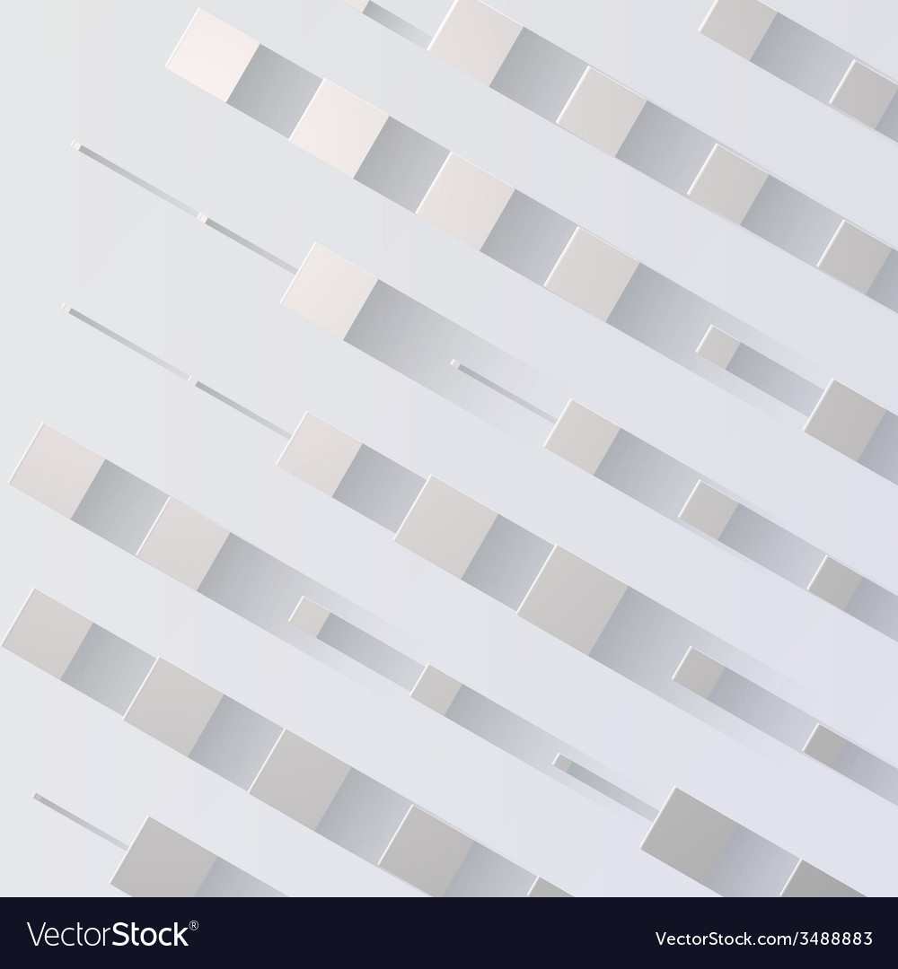 Abstract background with flat shadow