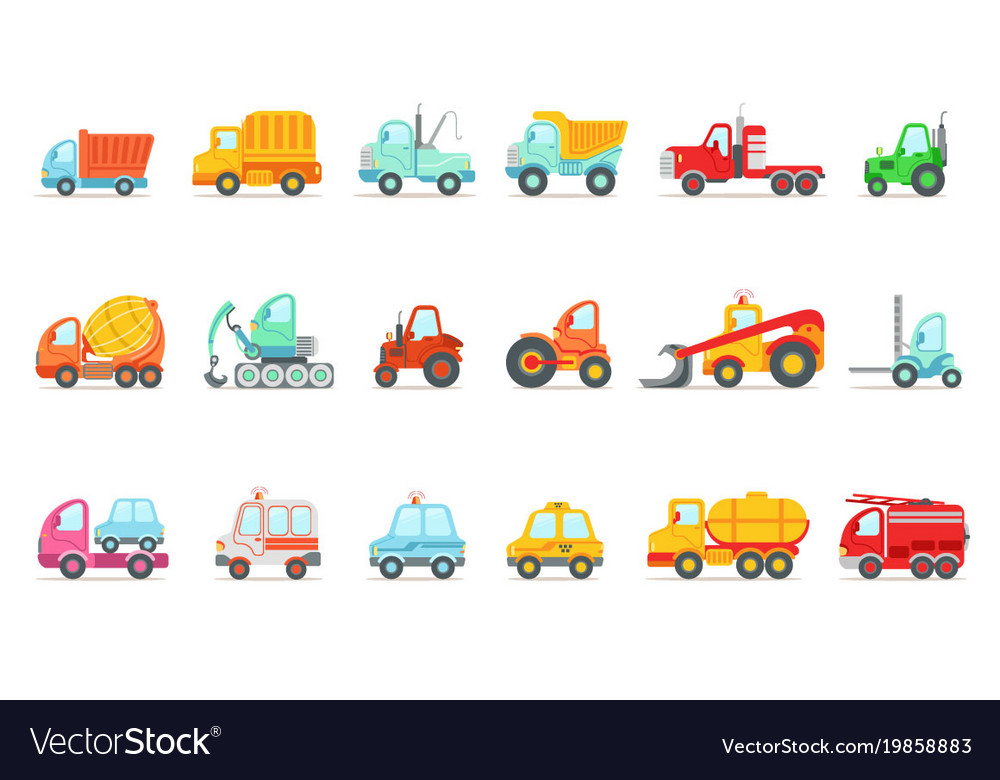 Construction Vehicle Icons