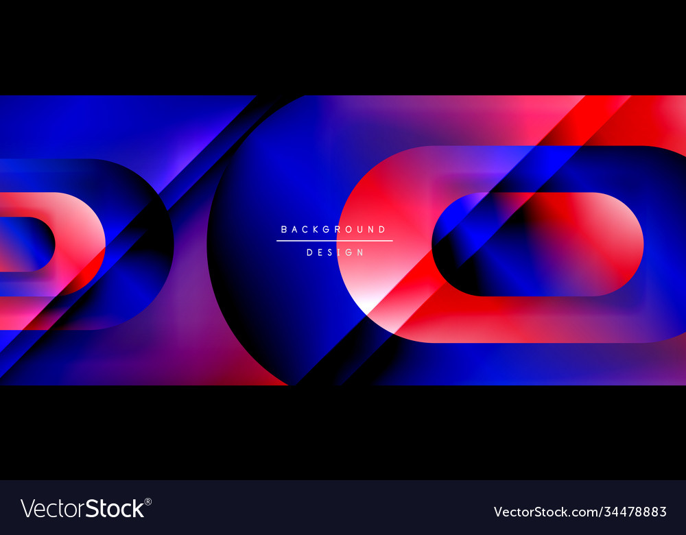 Geometric abstract background with lines Vector Image Geometric abstract background with lines