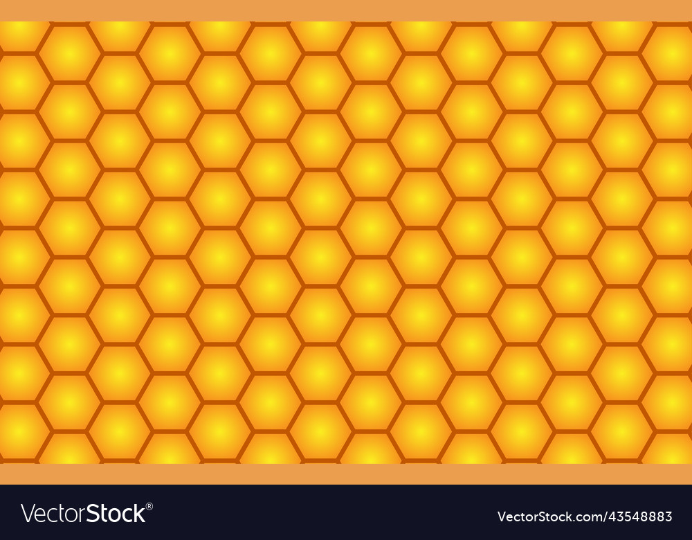 Geometric hexagon honeycomb pattern background