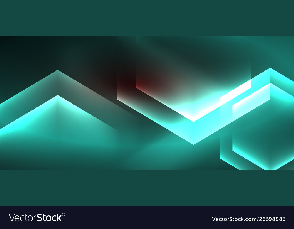 Neon shiny color lines background abstract Vector Image Neon shiny color lines background abstract