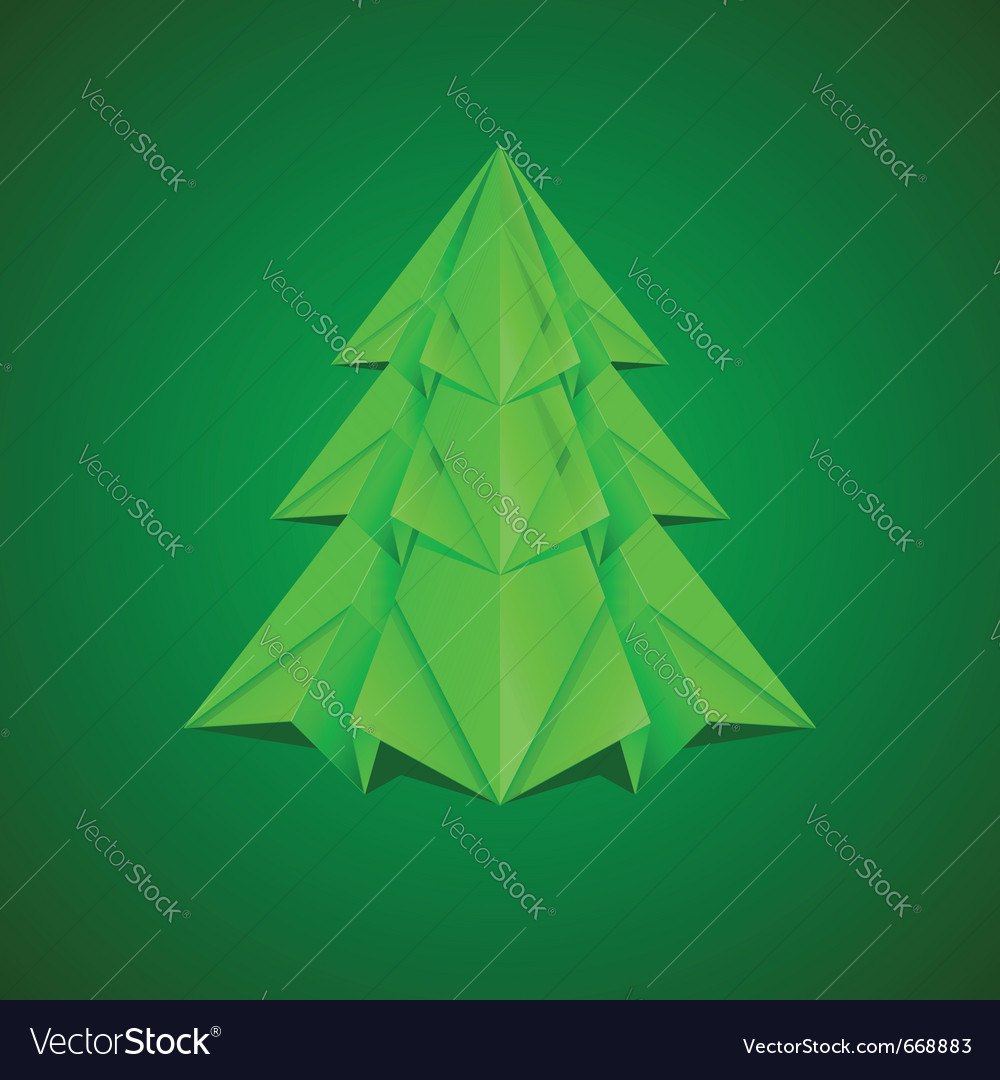 Paper christmas tree