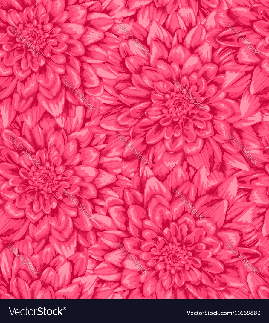 Seamless background with pink dahlia