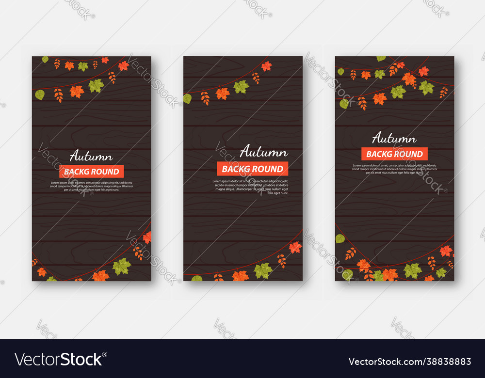 Set abstract backgrounds with copy space