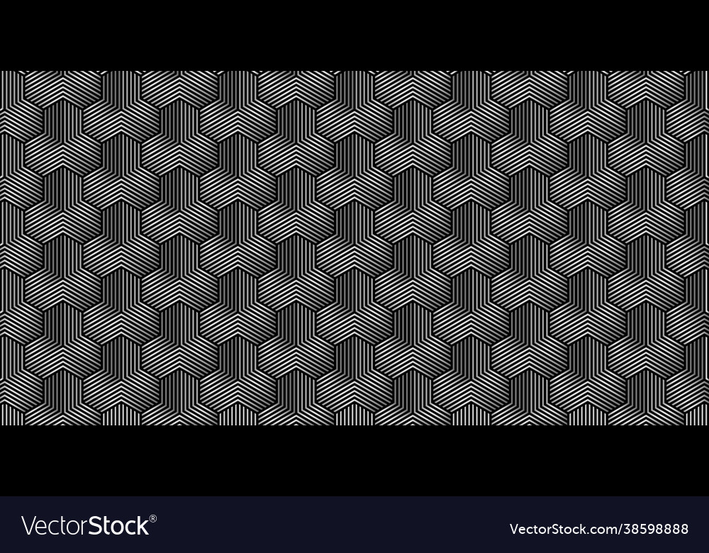 Abstract geometric seamless pattern simple line vector image Abstract geometric seamless pattern simple line
